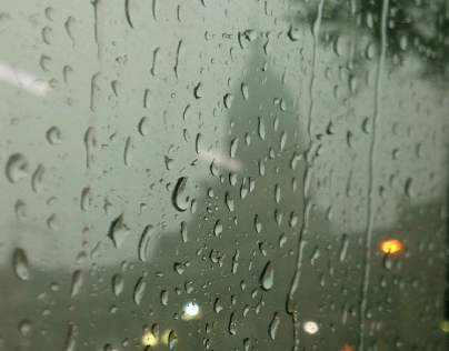 Buenos Aires bajo lluvia