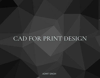 CAD print design (Home furnishing)