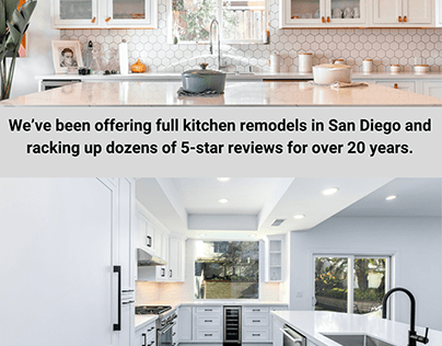 Professiona Kitchen Renovation In San Diego
