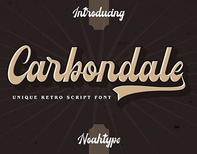 Carbondale Font