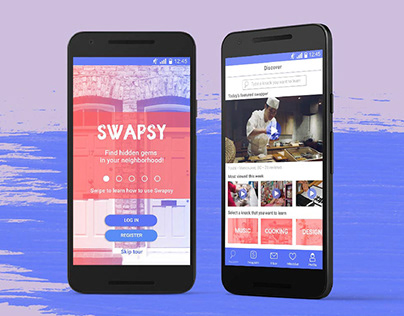Swapsy Vancouver - Application