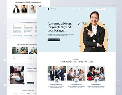 Law Consultancy firms Website Design