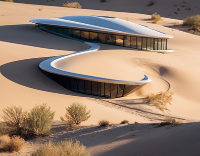 Desert Cabin - Concept Art
