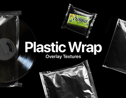 Plastic Wrap Overlay Textures