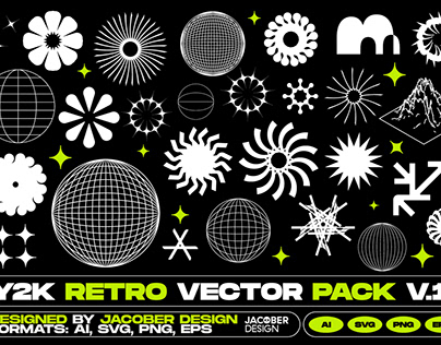Free Retro Y2K Vector Package