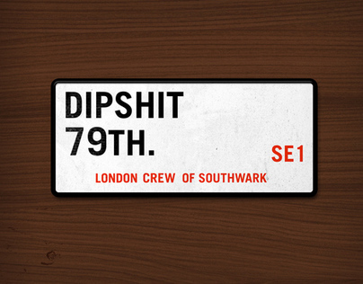 Dipshit x 79TH. Limited Skateboards.