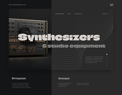 Online store (Synthesizers)