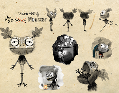 Yara-Why Not so scary Monster / Children's book