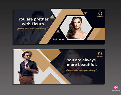 Facebook cover design for online accessories store