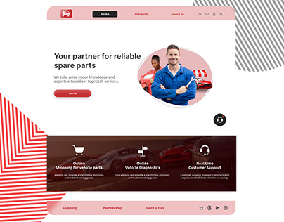 VEHICLES SPARE PARTS LANDING PAGE
