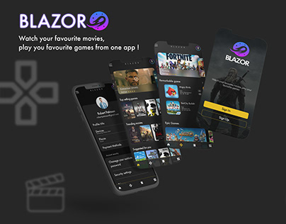 Blazor Entertainment App