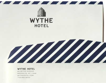 Wythe Hotel Branding