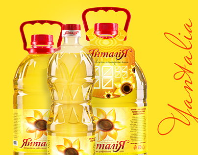 Yantalia — bottle label and logo design