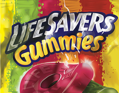 Lifesavers Gummies Vector Illustration