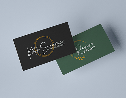 Kate Summer Physiotherapy and Revive Studio Logo Design