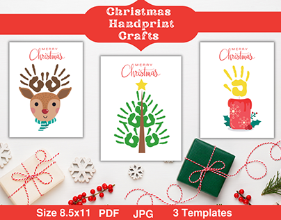 Christmas Handprint Craft