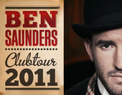 Ben Saunders Clubtour 2011 (Sony Music)