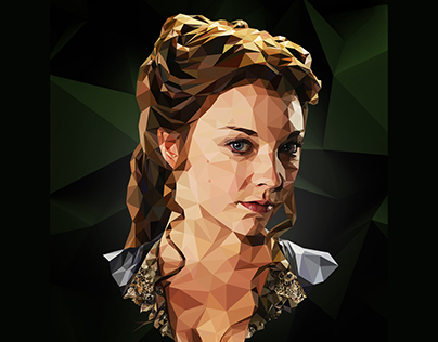 Low poly | Margaery Tyrell | Game of Thrones