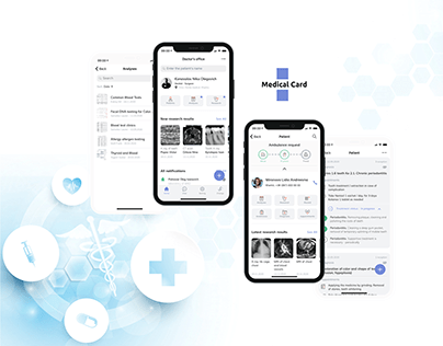 Medical mobile app | Product Design | UI/UX Design