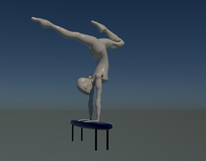 [3D] Gymnast Character