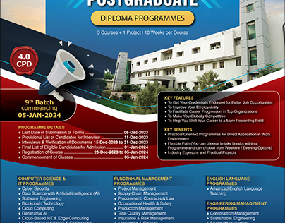 NED Undergraduate Diploma Programmes