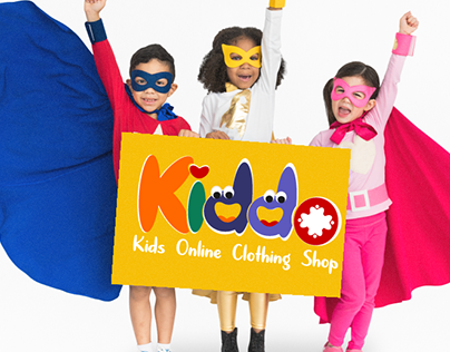 Kiddo Kids Clothing Brand Identity
