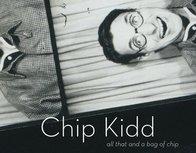 Chip Kidd: all that and a bag of chip