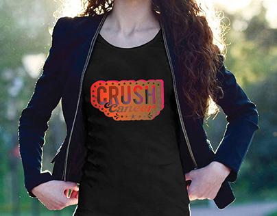 Crush Cancer t shirt design
