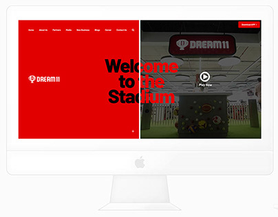 Dream 11 - Corporate Website Design & Concept
