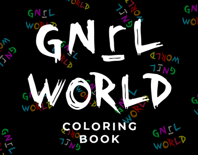 GNrL world - COLORING BOOK