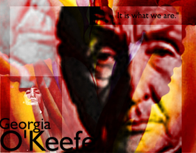 Georgia O'Keefe Collages