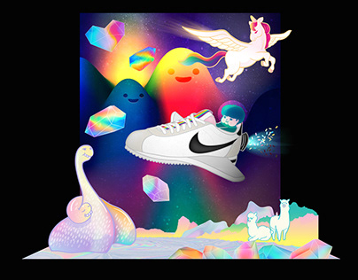 Nike Cortez Projects  Photos, videos, logos, illustrations and branding on  Behance