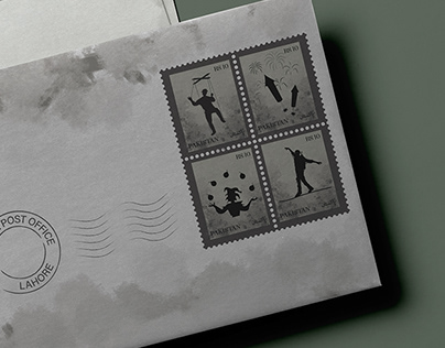 Postal Stamp- War and peace