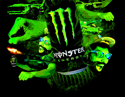 Monster Energy Concept Ads