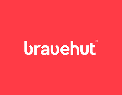 Bravehut Digital Agency Branding / Wordmark