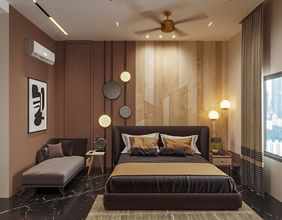 THE VISION OF MASTER BEDROOM BY TANHA PATEL (ART HOUSE)