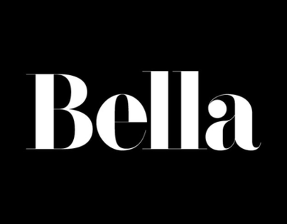 F37 Bella Font Family (Rick Banks)