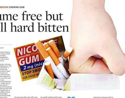 Nicotine Gum Addiction