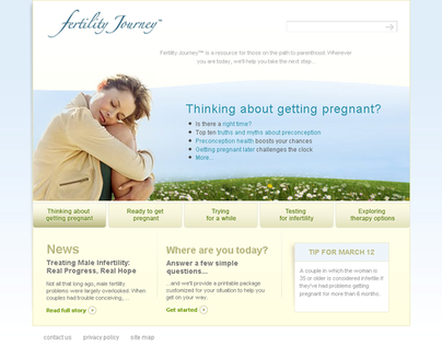 Fertility Journey Consumer Site for Merck Co.