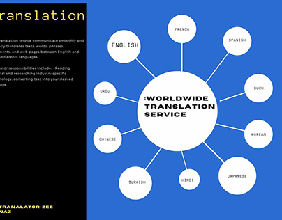 Translation Service in different Languages