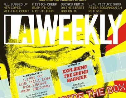 L.A. Weekly Covers by Bill Smith