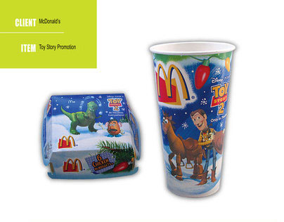 McDonald's - Toy Story Promotional Packaging