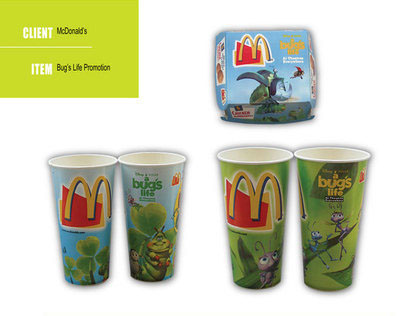 McDonald's - Bug's Life Promotional Packaging