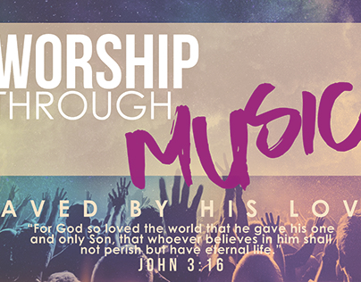 Worship Through Music - Poster