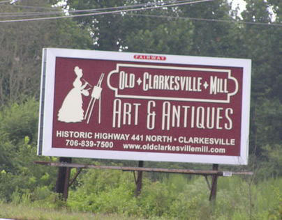 Billboard for Antique Mall