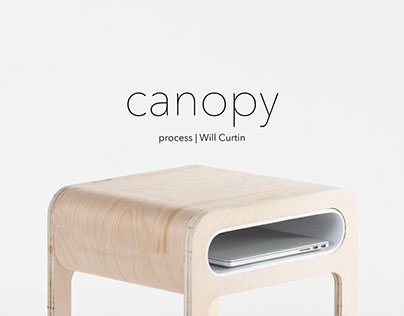 Canopy | Modern Stool with Integrated Storage