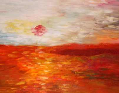 Sunset (oil painting)