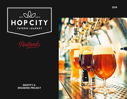 HopCity Tavern + Market — ID & Branding Project