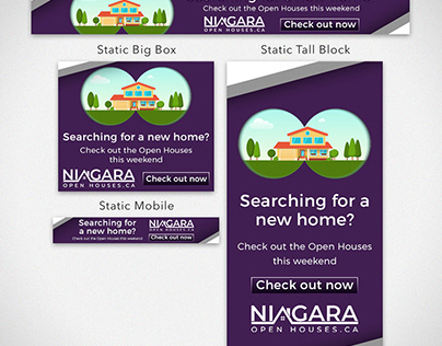 Niagara Open Houses Display Ads
