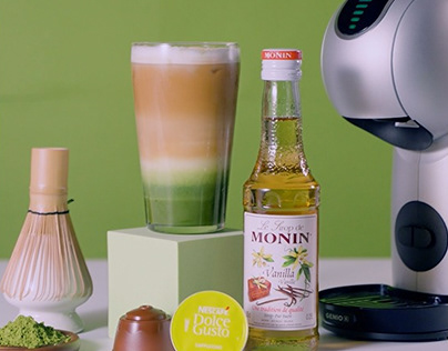 Ads for Monin Asia x Nescafe Dolce Gusto
